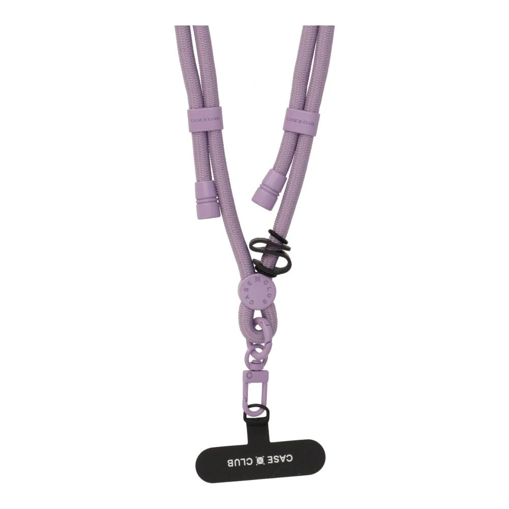 lilac rope crossbody strap